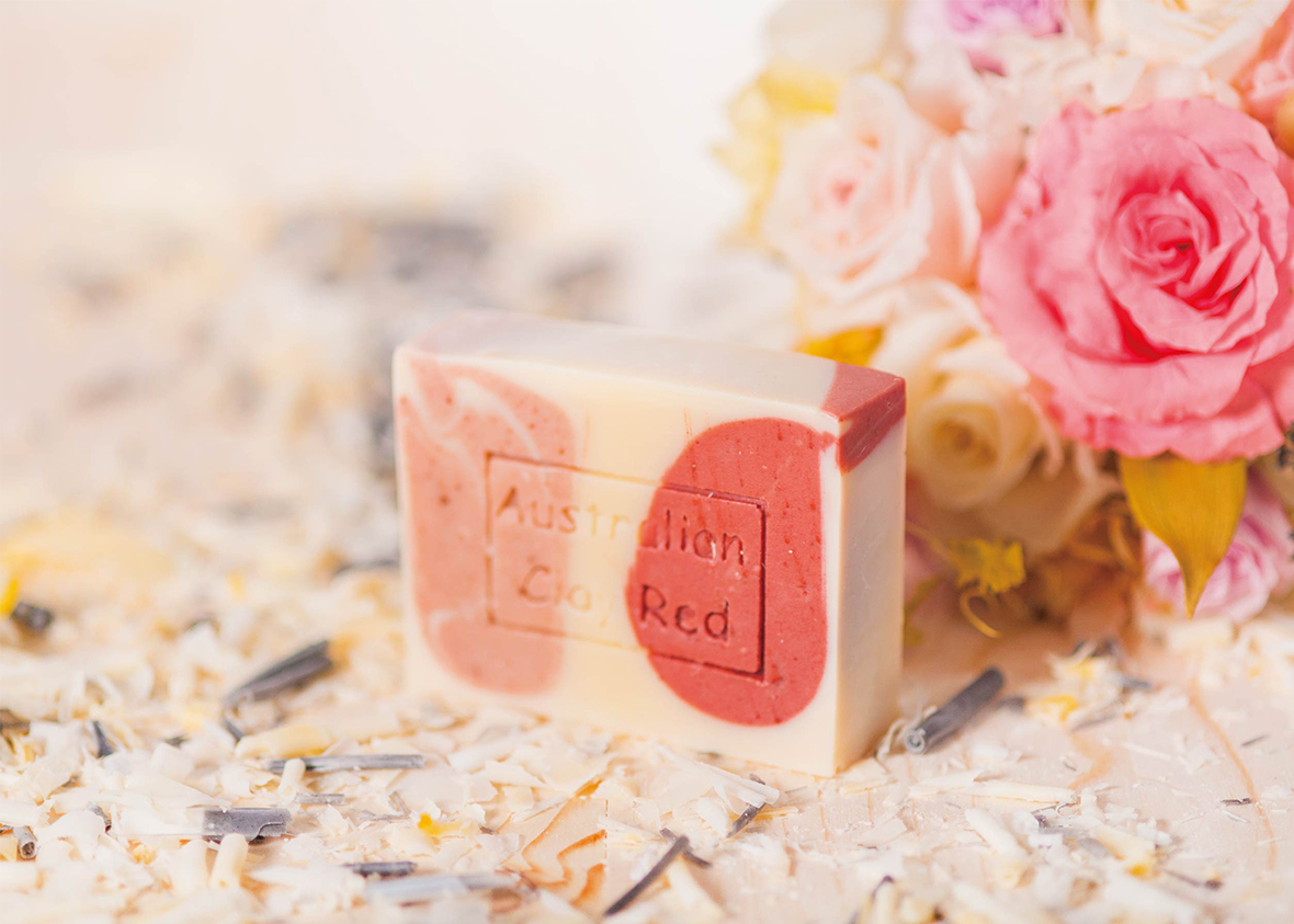 澳洲紅泥去角質皂  Australian red clay soap bar 澳洲红泥去角质皂