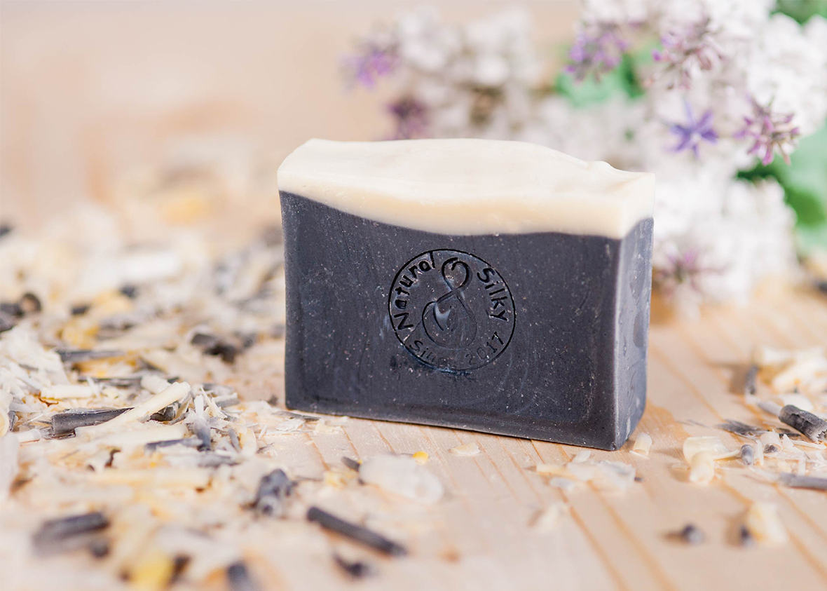 竹炭控油皂  Bamboo charcoal soap bar 竹炭控油皂